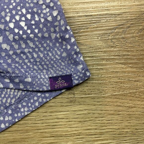 Prana Tank Top Womens Small Purple Abbie Yoga Casual Basic - Picture 3 of 10